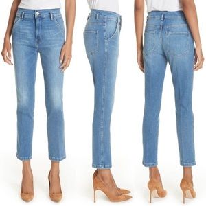 Frame Denim Le Slender Straight Leg Jeans Thistle